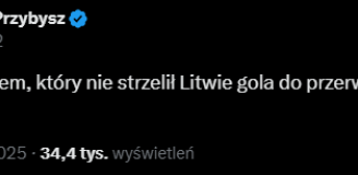 OSTATNIA REPREZENTACJA, która NIE STRZELIŁA Litwie gola do przerwy to... xD